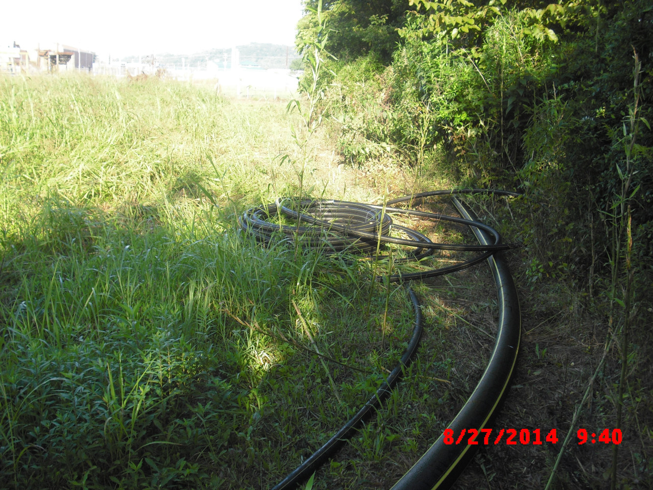 Poly Pipe At Jersie Lane
