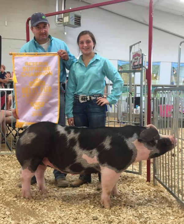 Kloye Townson
2018 Delta Fair & Music Festival
Open Show
Reserve Supreme Champion Overall
Champion Spot Gilt