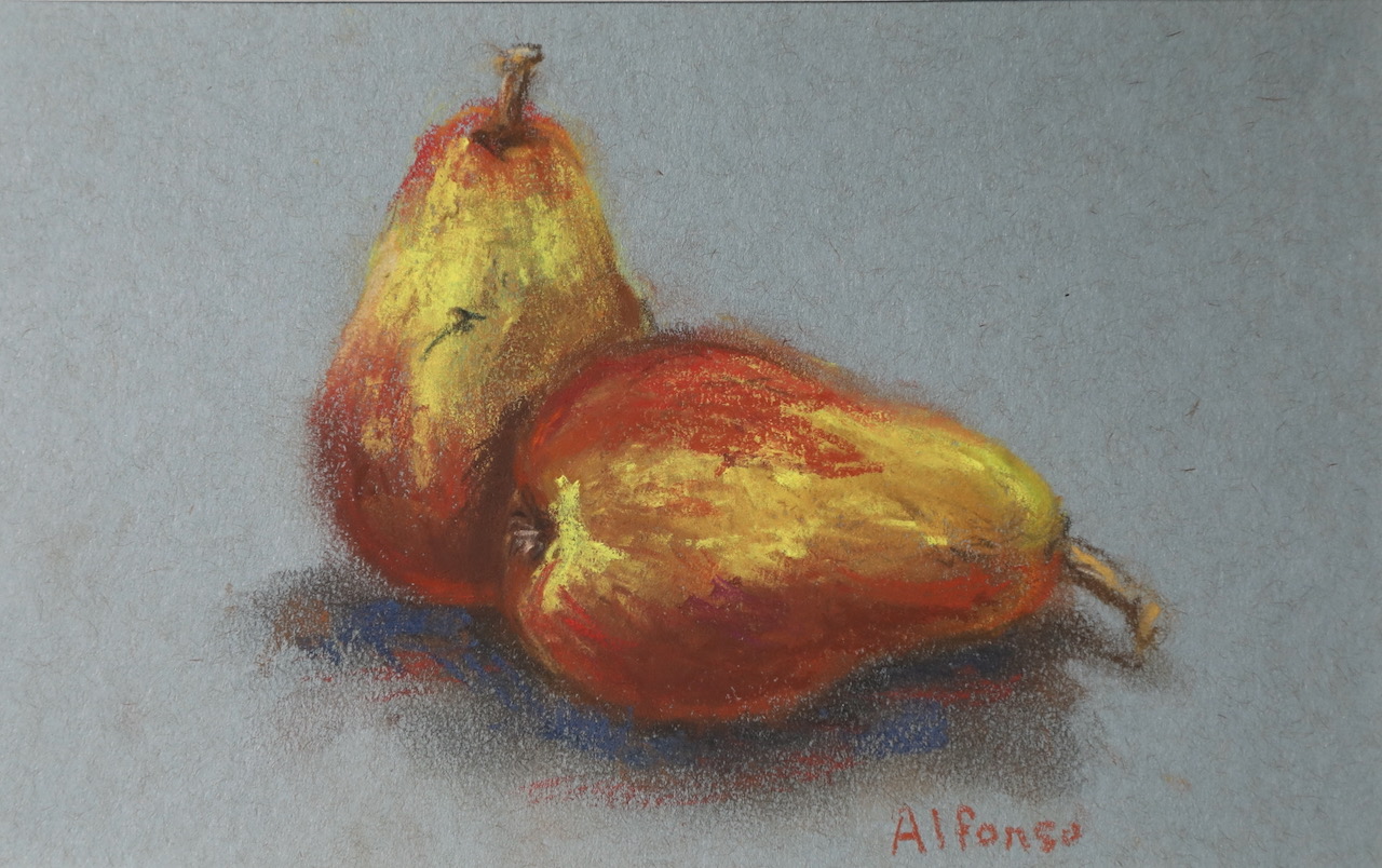 Pears
Pastel
7.5" X 4.5"
$75.