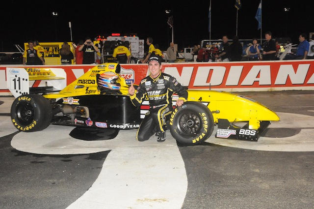 De Phillippi sets new track record and gets his second win of the 2011 Star Mazda series