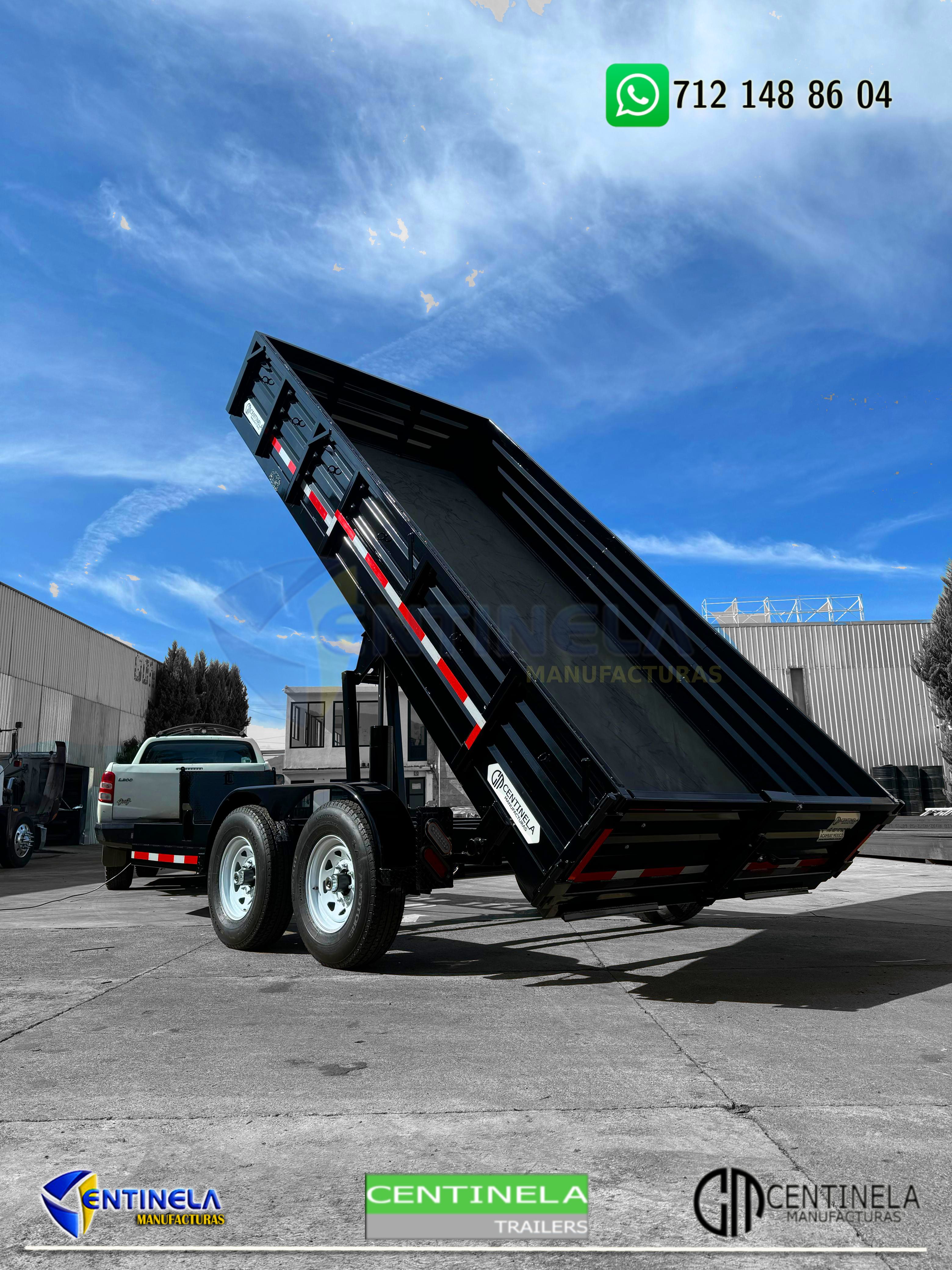 Camaba baja tipo volteo 5m3