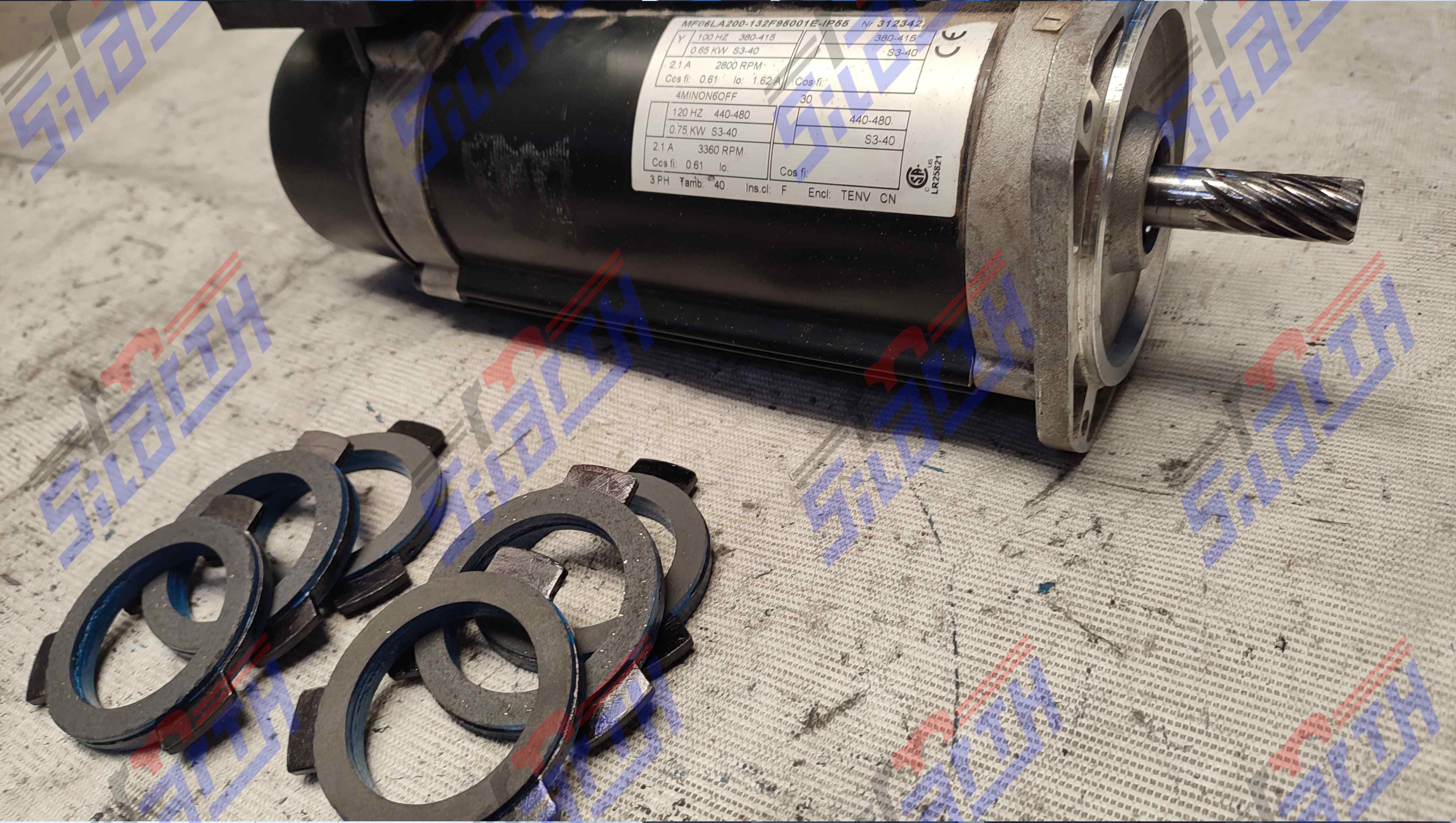 DISCOS DE FRICCIÓN POLIPASTO 3 T