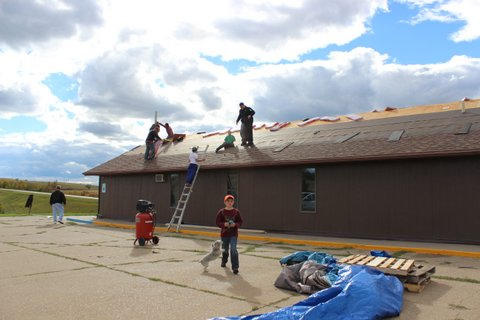 Great Church members, working together for The Lord!