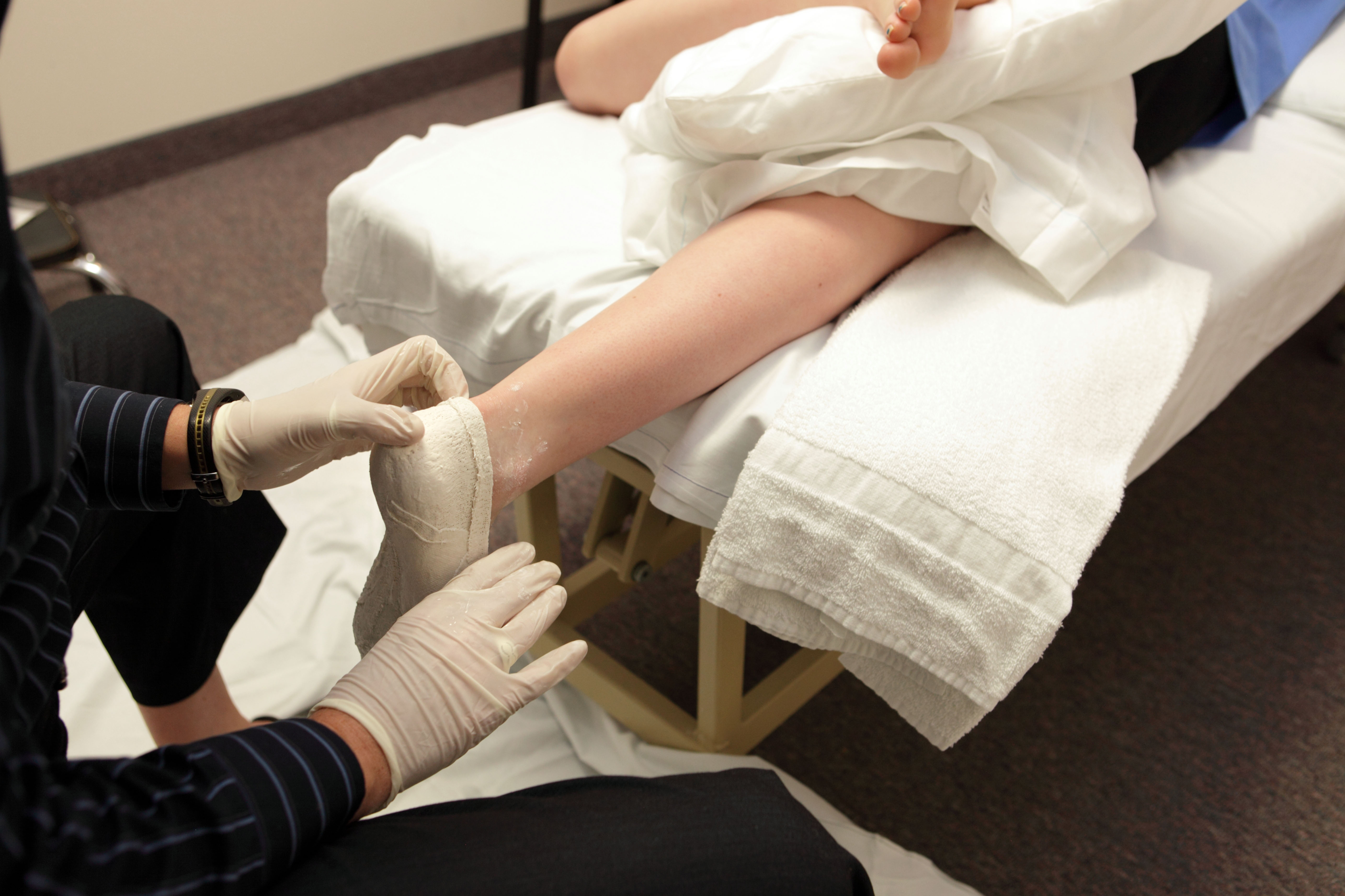 Foot orthotic fabrication