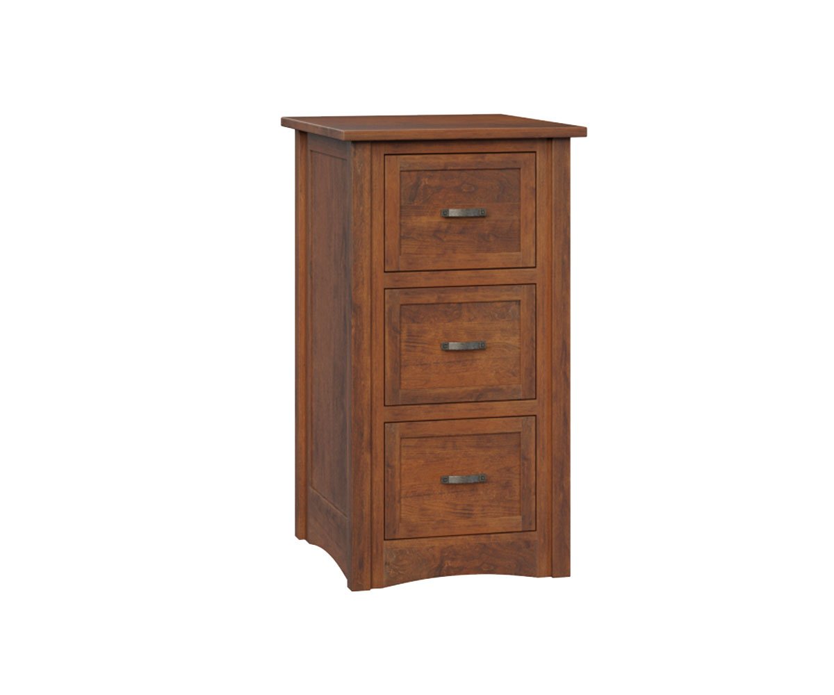 Aspen 3 Drawer File Cabinet-#126