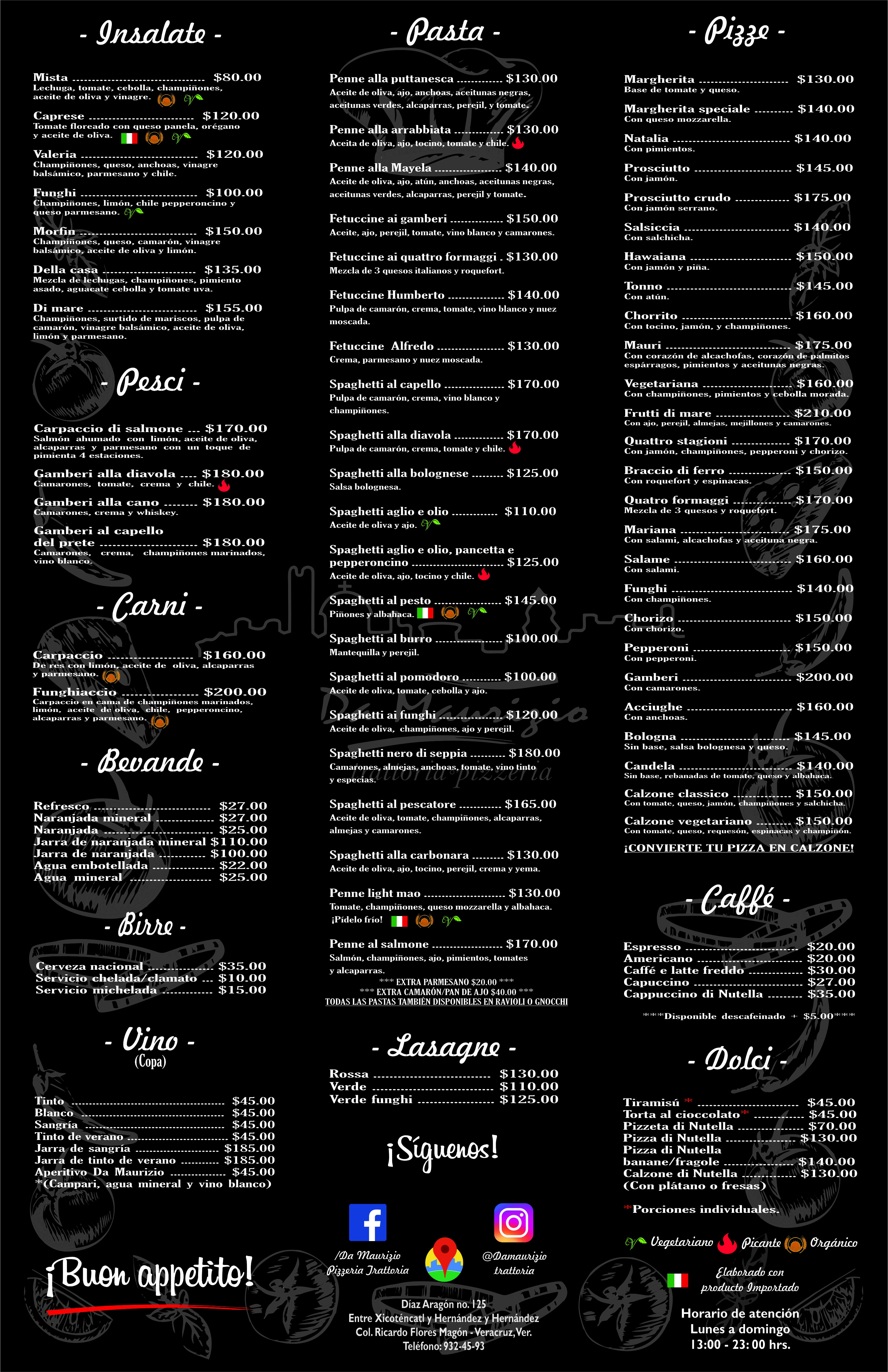 Menú