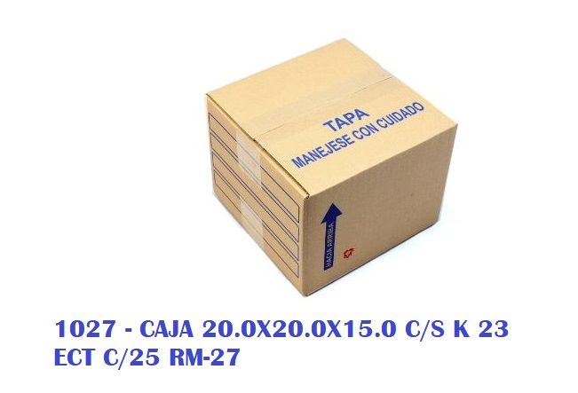 Caja RM-27 20.0x20.0x15.5 cm