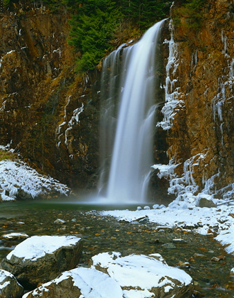 Franklin Falls, Snoqualmie, Cascade Mountains, WA WA