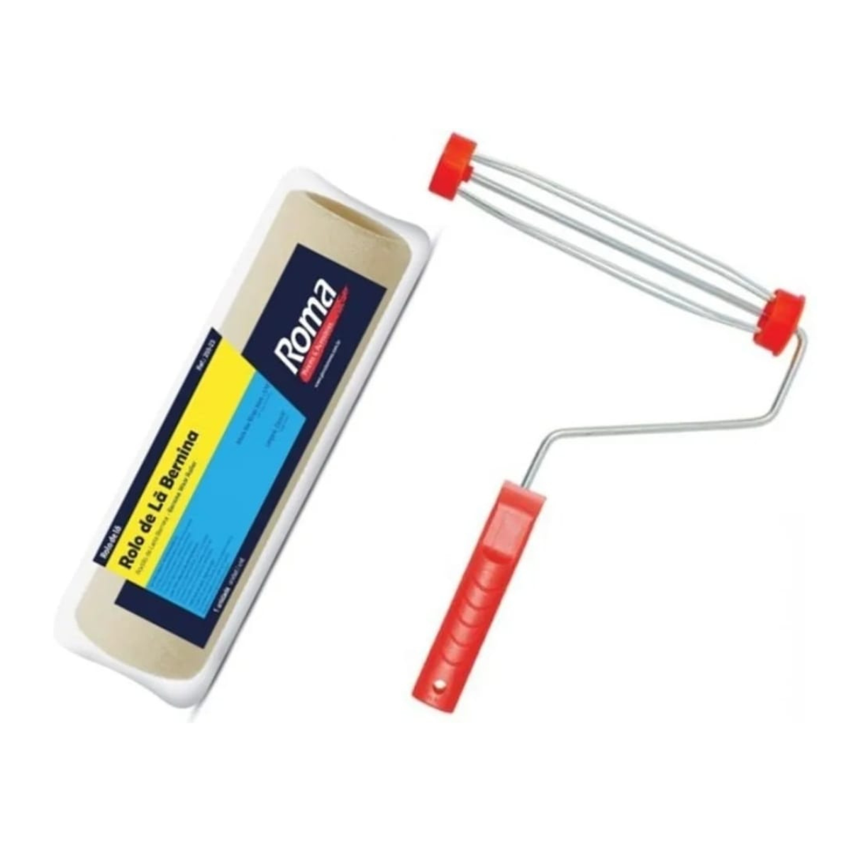 ROLO DE LÃ EPÓXI BERNINA
PELO BAIXO ROMA 23CM
COM GARFO GAIOLA