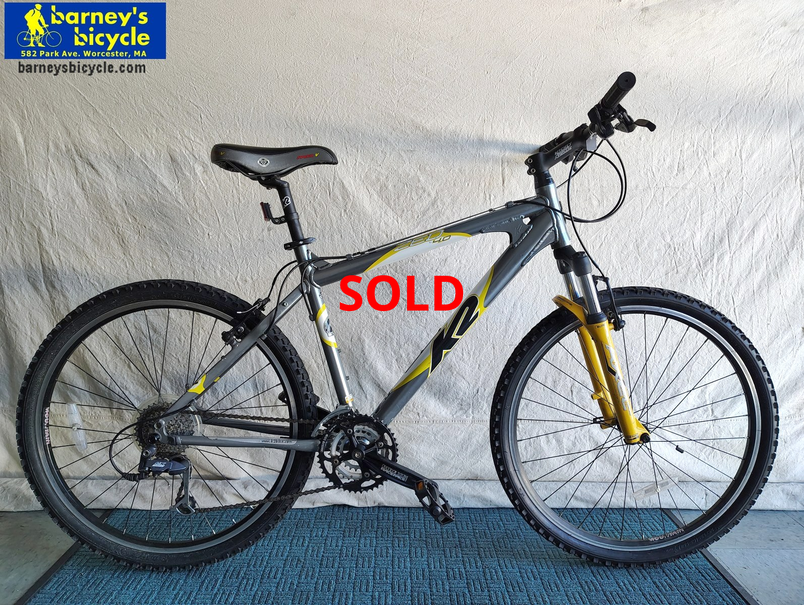 K2 Zed 4.0
Frame Size: 19" LG / Rider Height: 5'9-6'0
Price: $419.00 (Professionally Tuned)