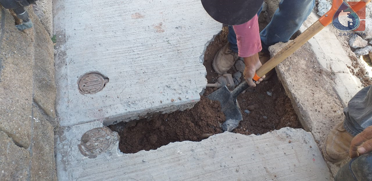 REPARACIÓN DE FUGA DE AGUA EN FRACCIONAMIENTO SAN ISIDRO