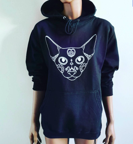 Mexican Cat Hoodie