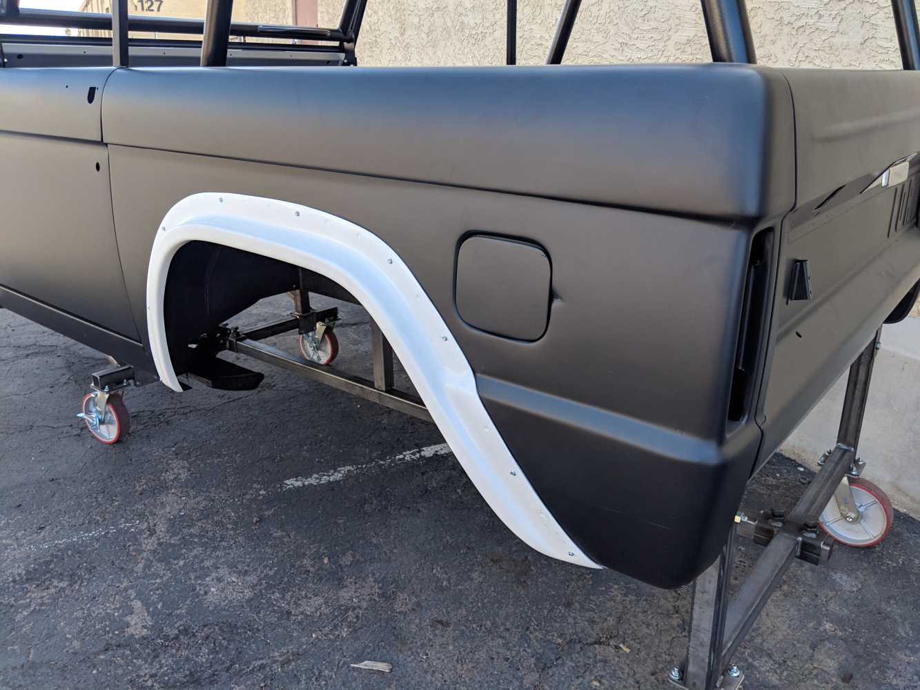 Factory style 1977 Gas cap door option