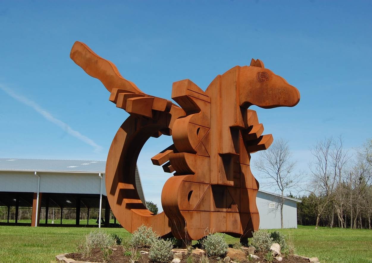 Equine Rhythm - Fabricated Corten Steel - 2014
The Texas Horse Park   Dallas, Texas