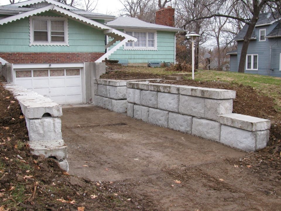 Structural Retaining Wall 2
