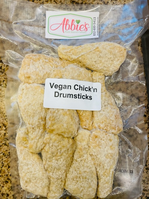 Abbie's Plant Based Cuisine's Vegan Chick'n Drumsticks