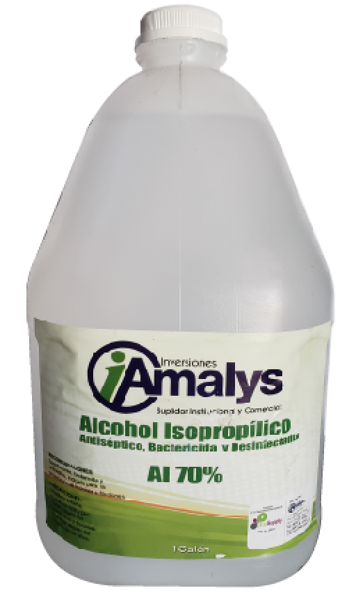 Alcohol Isopropílico Amalys 4/1 Gl
Código: 507