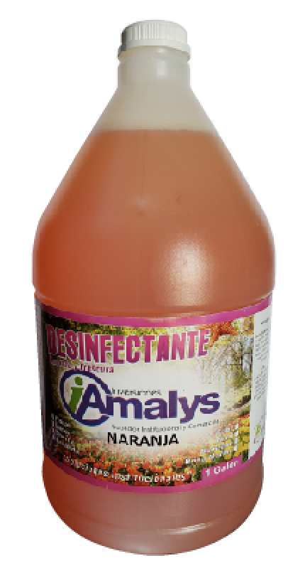 Desinfectante Amalys Naranja 4/1 Gl
Código: 10034