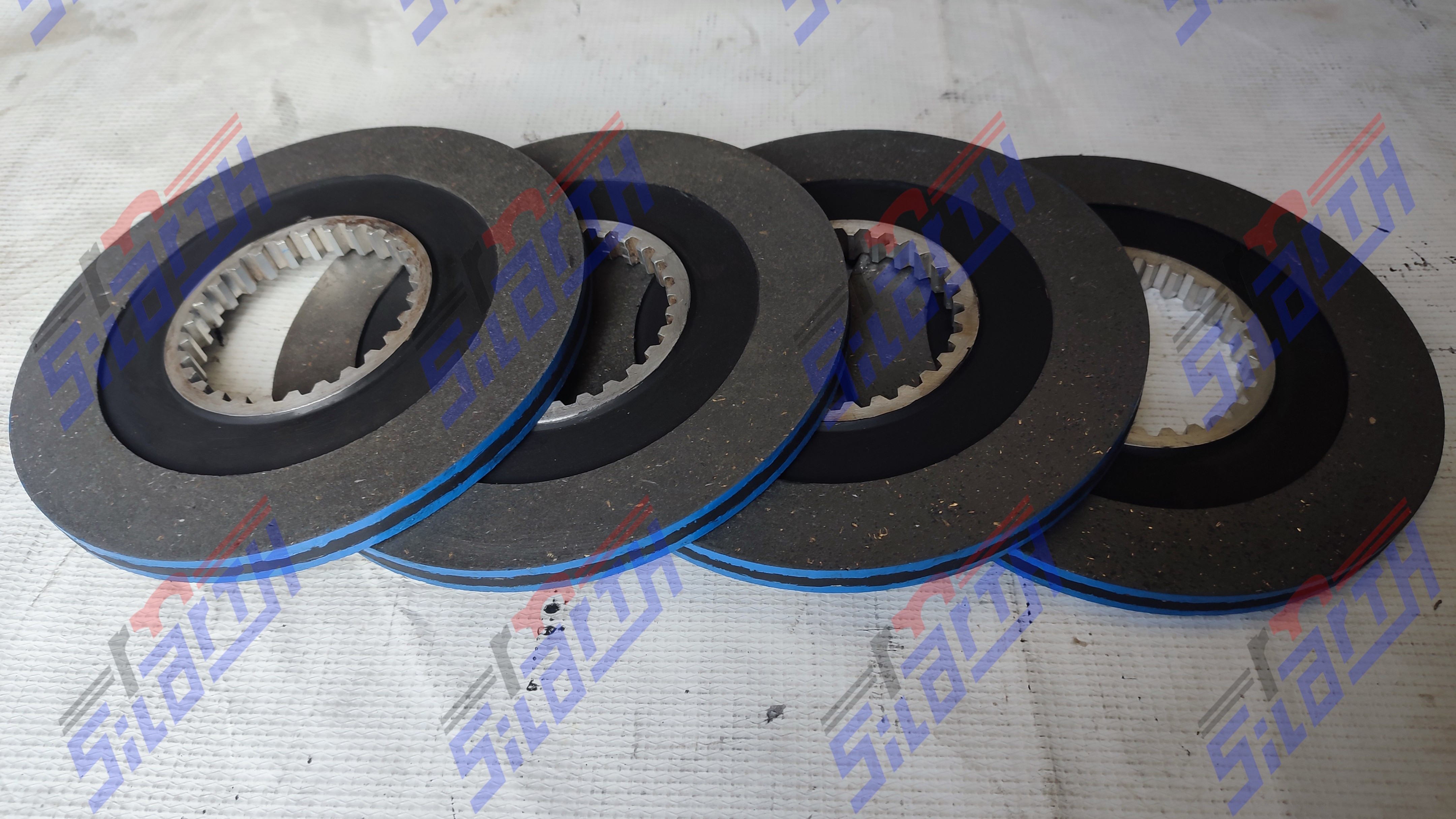 DISCO AC FRENO MOTOR ELECTRICO 7" 28 DI 