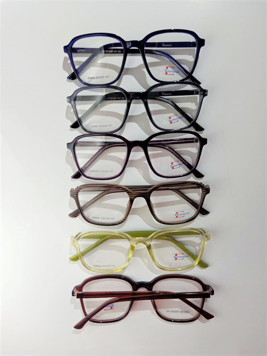 Modelo: E9809
Colores: Morado, Gris, Cafe, Verde transparente y Rojo