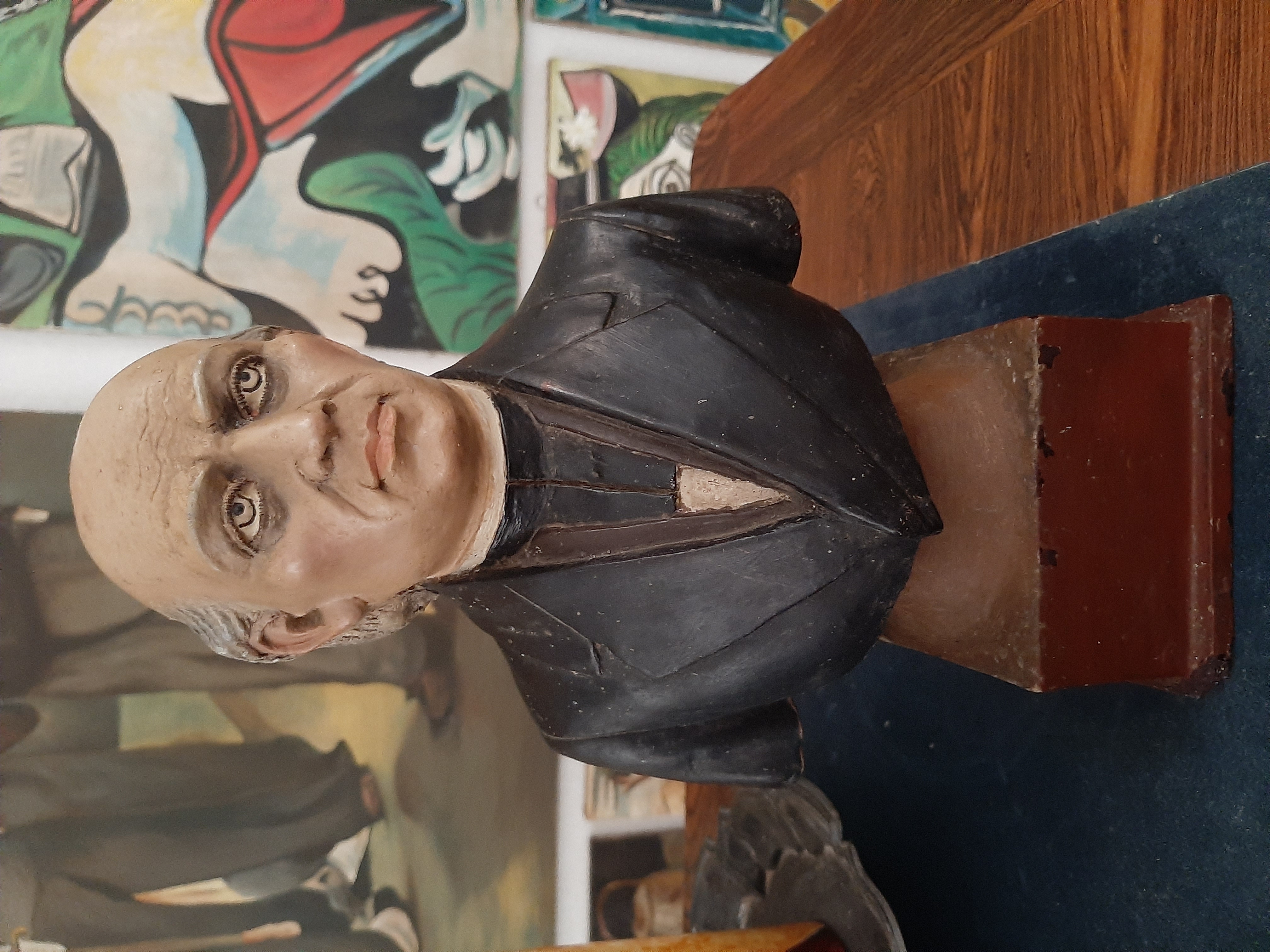 1
Francisco Eduardo Tresguerras
Cura Miguel Hidalgo
Escultura de terracota
20 x 15 x h=31 cm