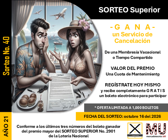 Más de $14,000.00 USD en  premios entregados . . .