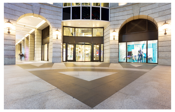 Exterior of Shopping Center