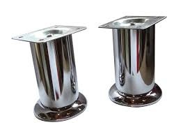 Pata para sofá altura 100mm 
Cromada