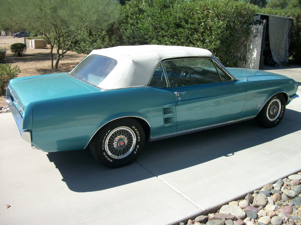 67 Mustang Convertible SOLD CANADA