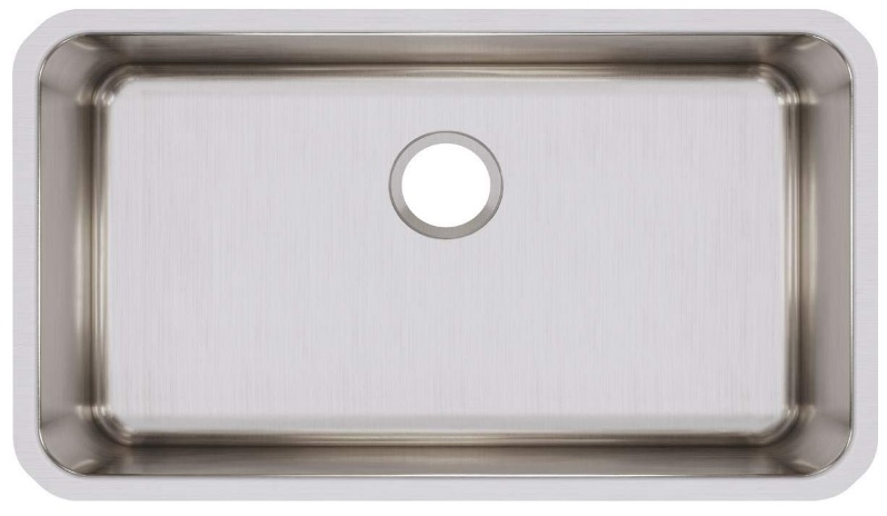 * Tarja, tipo 1 tina.
* Acero inoxidable, calibre 18.
* Acabado satinado.
* Dimensión exterior:  77 * 47 cm
* Dimensión de tina: 71 * 40 * 25 cm
* Modelo ELUH 281610