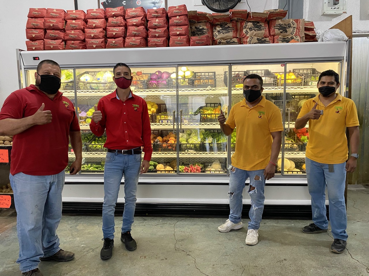 Smiling businesswoman