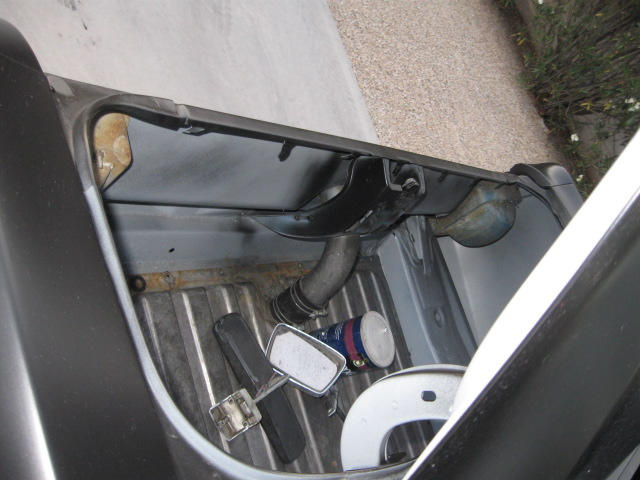 New tail light panel