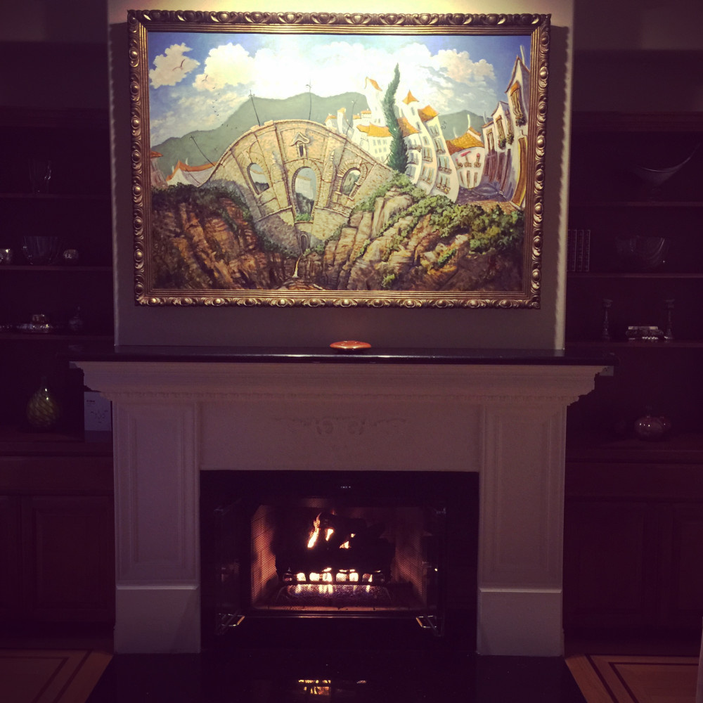 Linda McCluskey Paintings Bienvenue