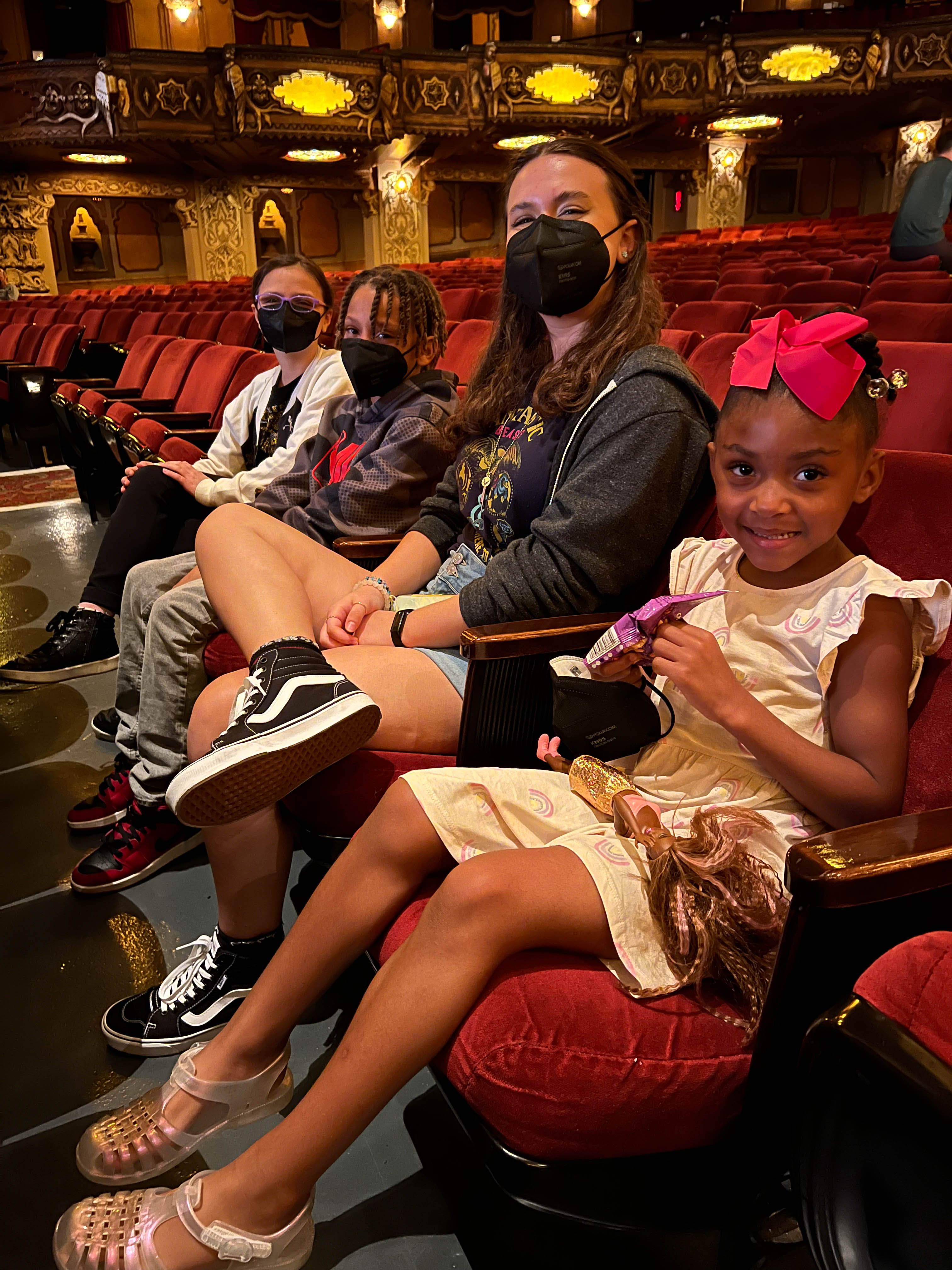 Autumn & Aaydin came to dress rehearsal