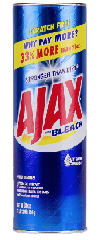 Limpiador en polvo Ajax 24/1
Código: 195