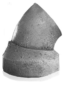 Codo de Concreto 15 cm, 20 cm.