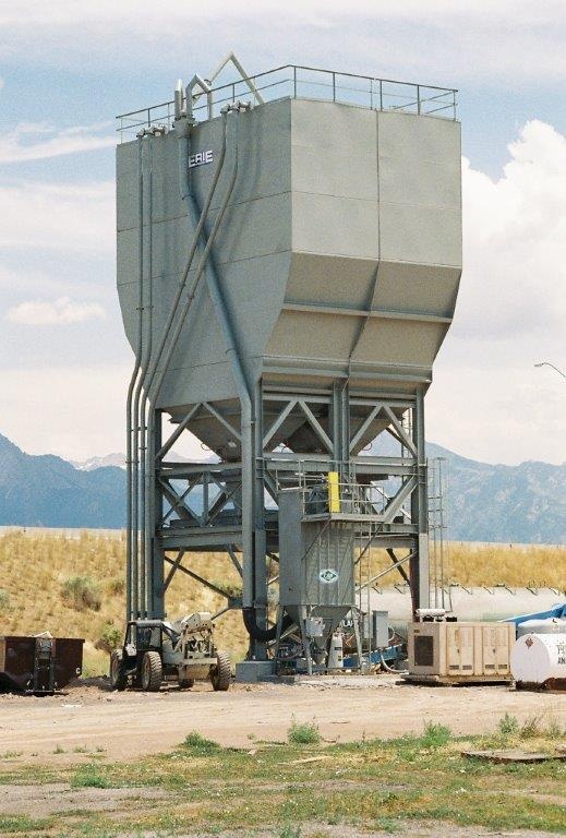 Erie Strayer Twin Bin Cement Storage (888 Tons)