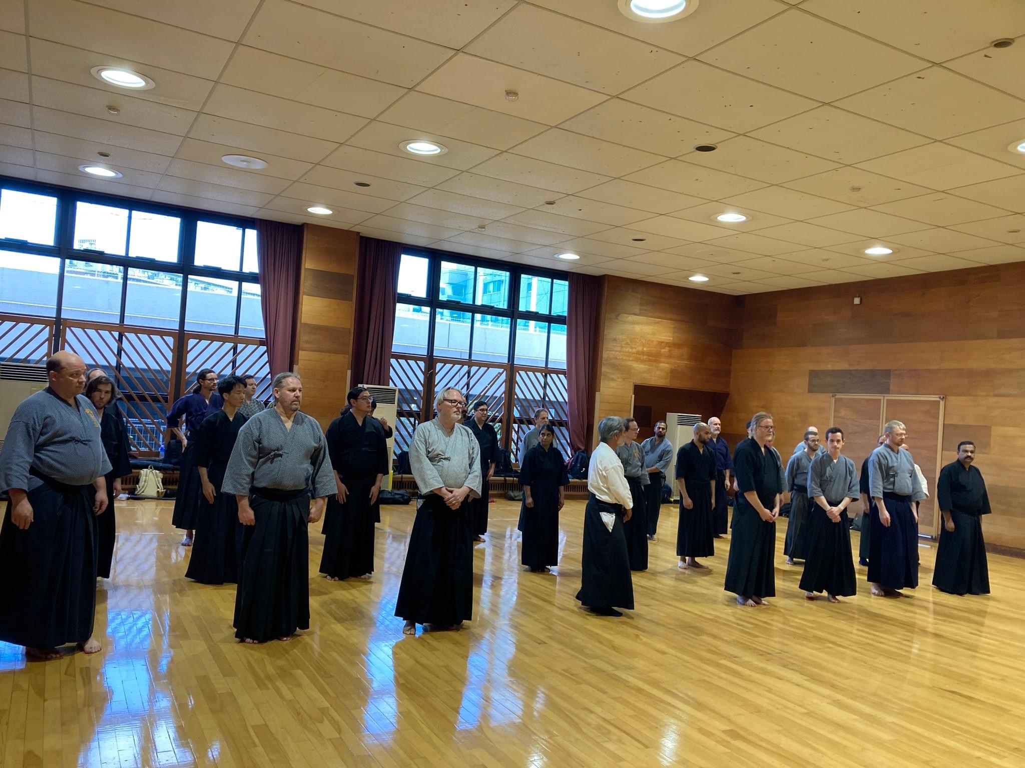 Saturday pre-taikai training group.