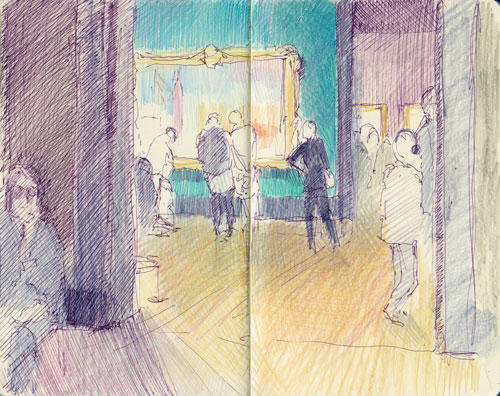 Visiting Canaletto and his Rivals, National Gallery