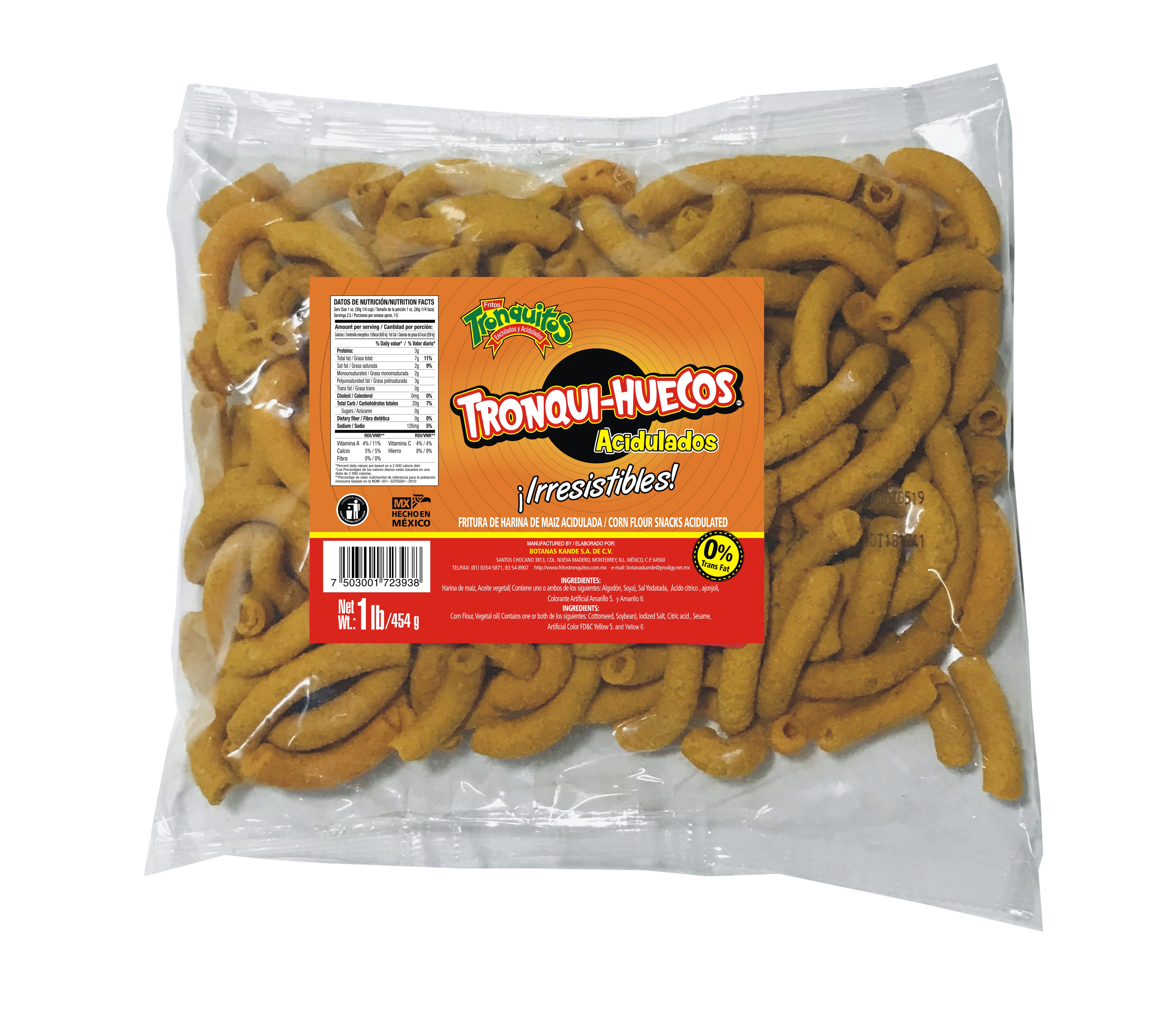 Tronquihueco Acidulado 500g