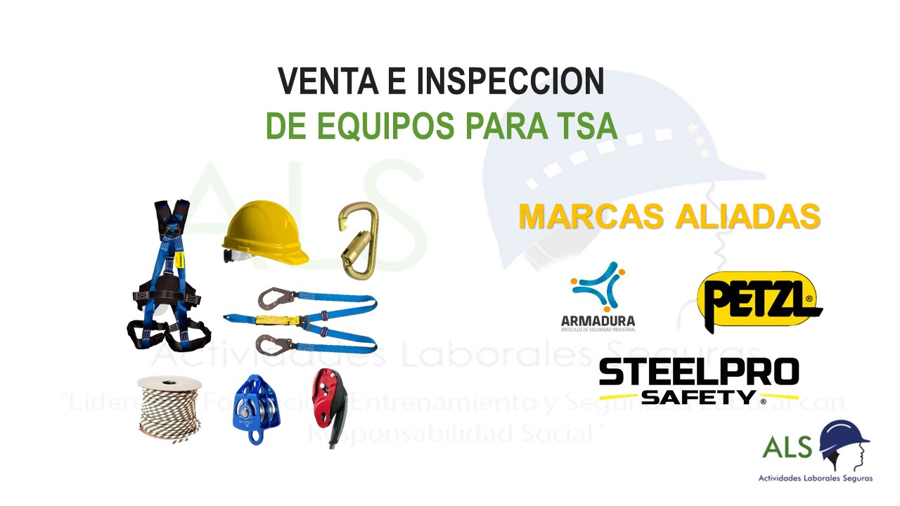 VENTA E INSPECCIÓN DE EQUIPOS PARA TSA