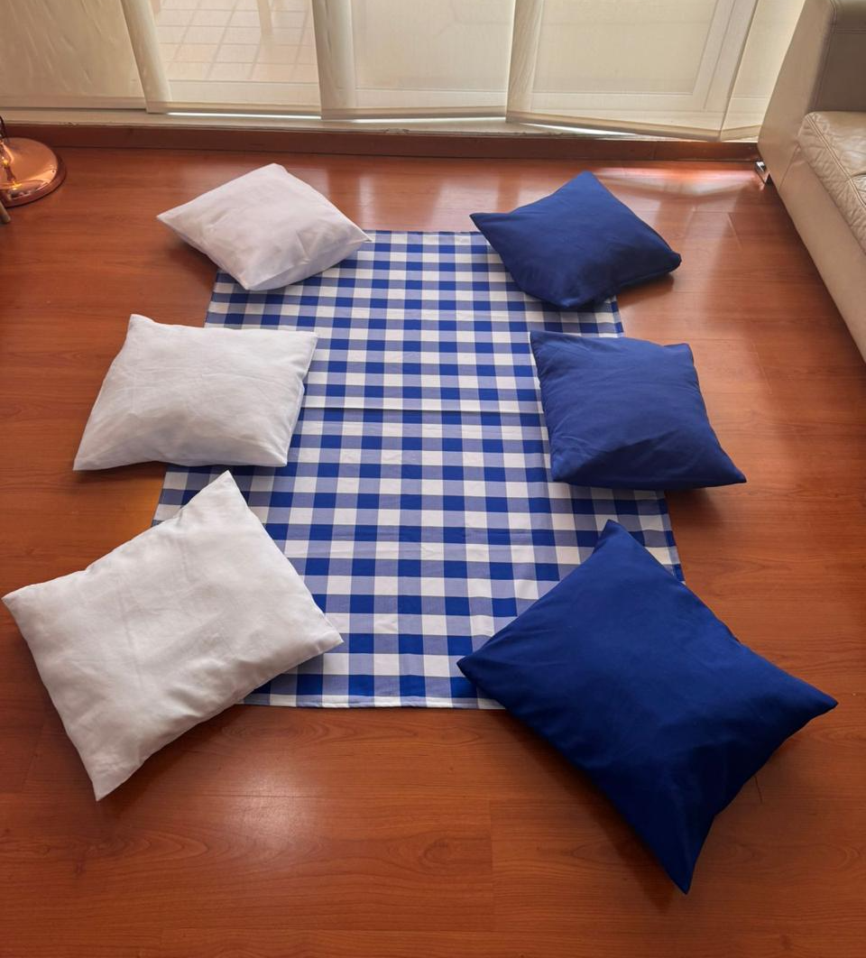 Cojines en tela
44cm x 44cm
Alquiler $ 5.000