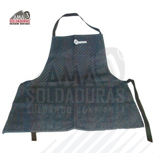 PETO ANTISALPICADURAS
Categoría: Mezclilla
Talla: Unitalla
Descripción: Fabricados con mezclilla de 14 oz., resistentes a salpicaduras de chispas de soldadura, para protección corporal. Ligera y cómoda para el soldador al realizar aplicaciones en cualquier posición. Cada pieza está sólidamente cosida en mezclilla de alta densidad de algodón y resistente a radiación U.V. y luz infrarroja, para la protección del soldador. Muy útiles en climas cálidos, dotados con listones de fácil ajuste.