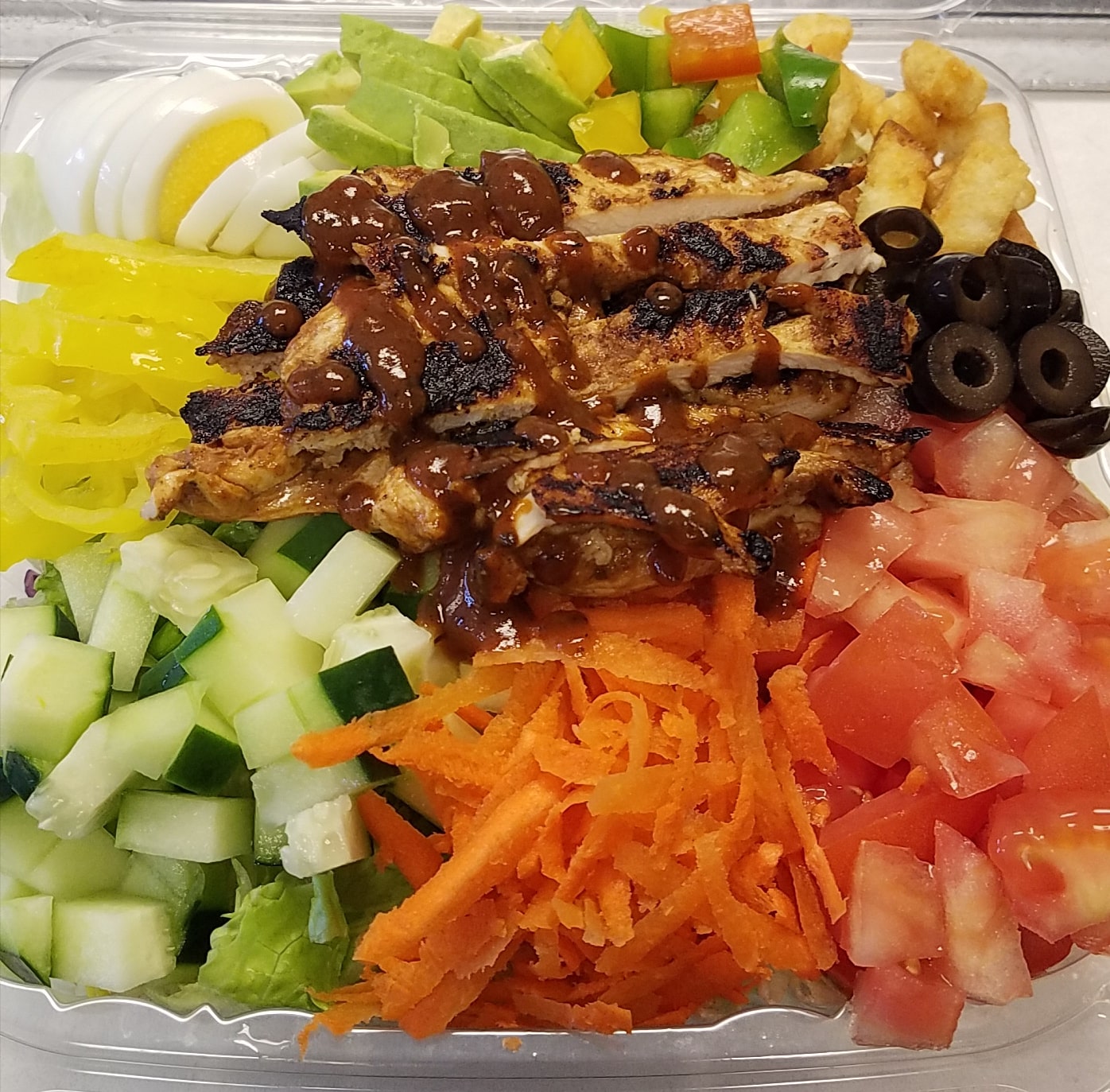 Grilled Chicken and Salad