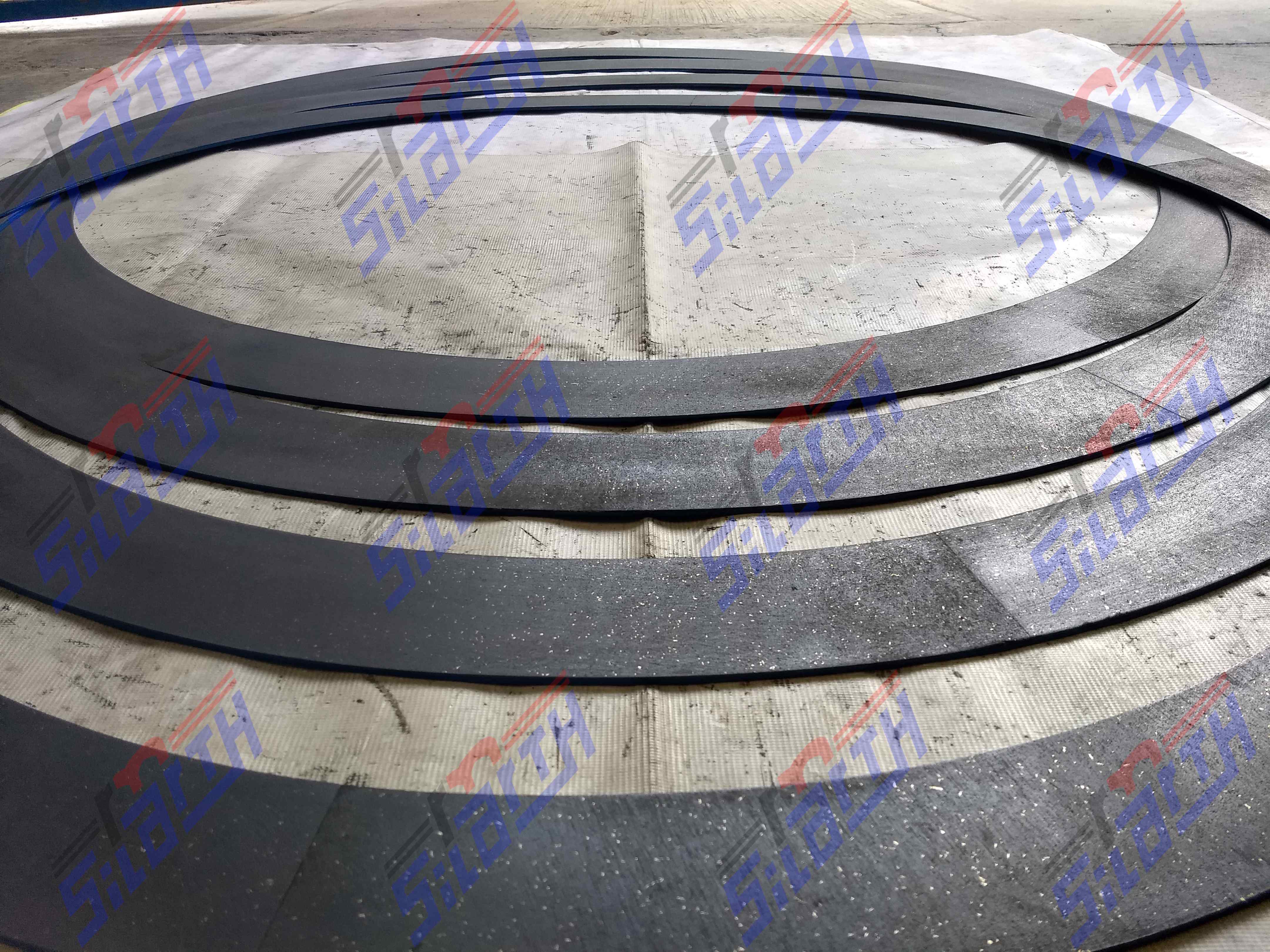 DISCOS DE FRICCIÓN DESLIZANTE 49" P PRENSA 1000 T