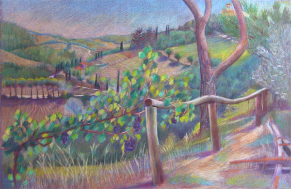 Under the Tuscan Sun (Pastel)