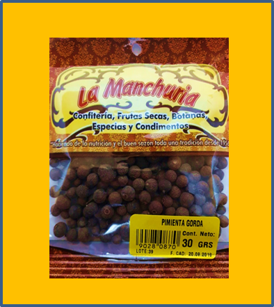 PIMIENTA GORDA
30 GRS