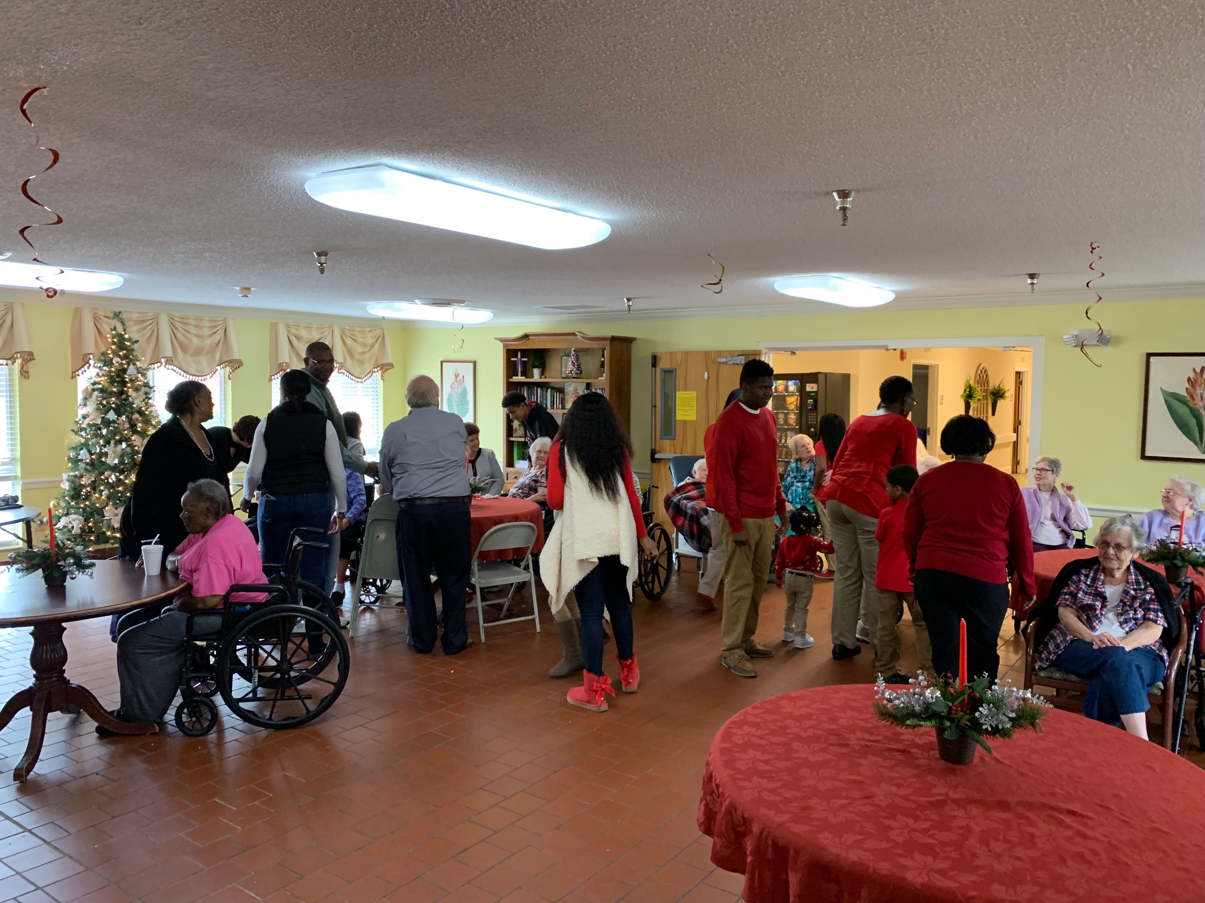 Nursing Home Caroling 12-16-18