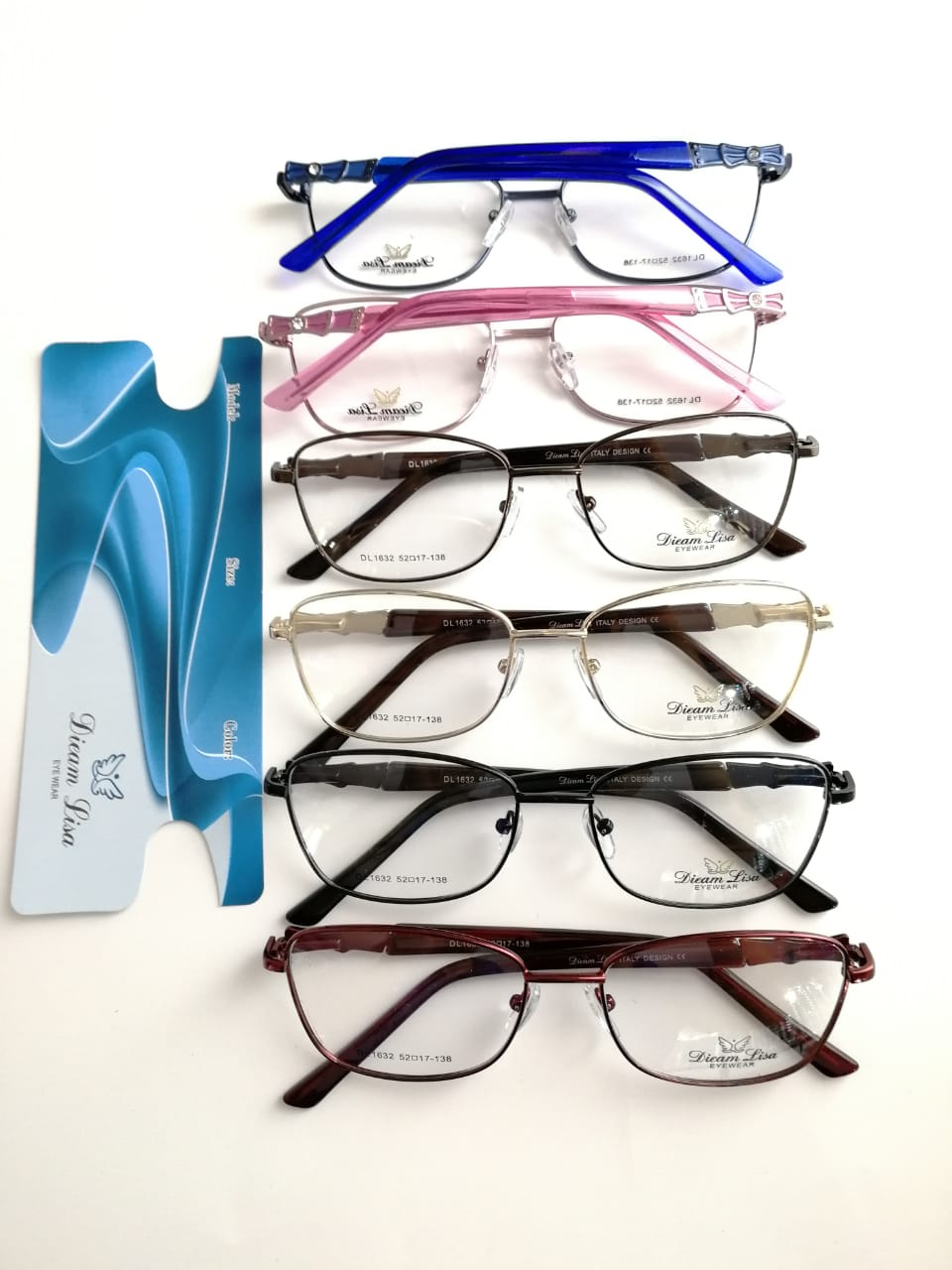 Modelo: DL1632
Colores: Vino, Azul, Cafe, Rosa, Negro y Cafe con Dorado