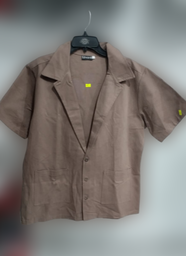 BATAS MANGA CORTA DE 3 BOTONES